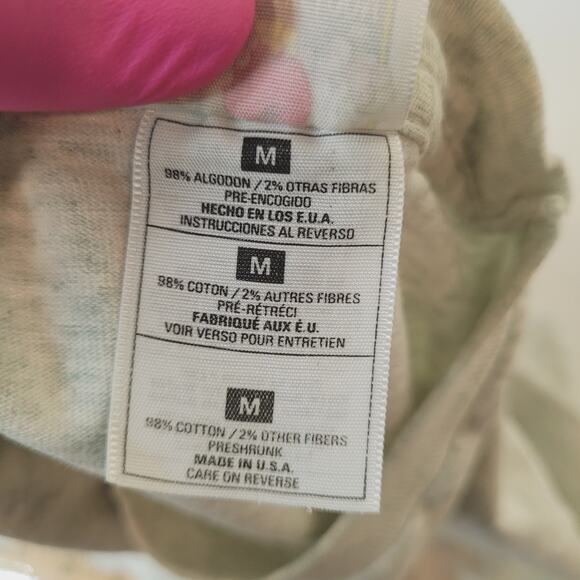 Mom T Shirt VTG 90s Womens M Single Stitch USA Made FOTL Flawed Stained - Picture 7 of 7